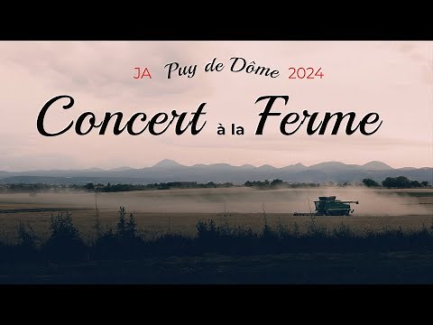 WAZOO & les Jeunes Agriculteurs - Concert à la Ferme - Chansons pour paysans - JA63 - Puy De Dôme