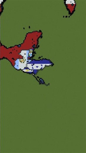 Small Scale - Central America | #centralamerica #minecraft #shorts #history #geography