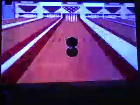 Me playing Big Strike Bowling for the PlayStation