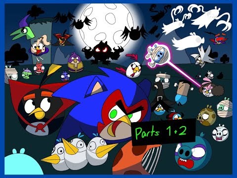 Angry Birds Halloween Curse of the Full Moon Complete