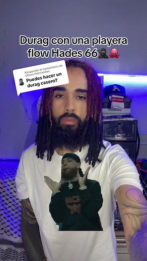 Tutorial de Durag con Playera Flow Hades66