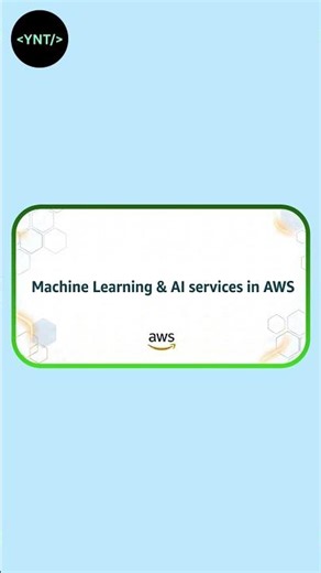 AWS AI & Machine Learning 🤖 How Apps Predict the Future!
