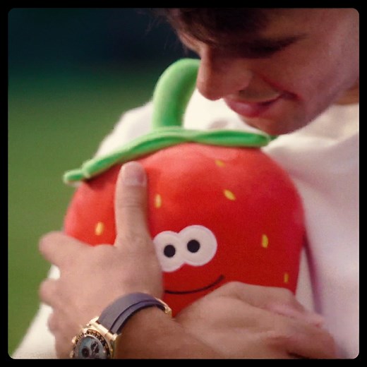 The Story of Pip the Strawberry 🍓 Be like Carlos Alcaraz and pick Pip from the #Wimbledon shop 🤗 | Wimbledon