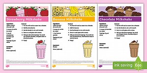 Milkshake Recipes