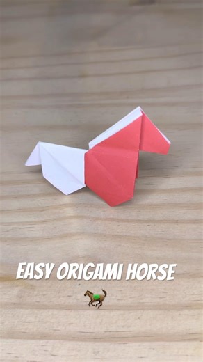 Easy Origami Horse 🐎