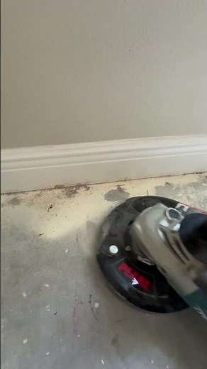 Remove paint from concrete #diy #renovation #howto