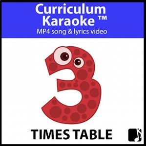'3 TIMES TABLE' ~ Curriculum Song Video l Distance Learning