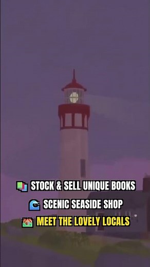 I Opened a Cozy Bookshop by the Sea 🌊 | Tiny Bookshop Review #cozygames #indiegame