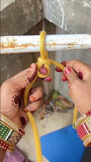 How to tie Adjustable knot!!