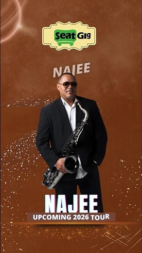 najee live tour 2026!
