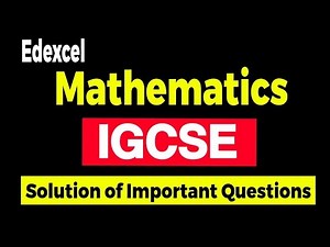 Learn IGCSE Mathematics Edexcel