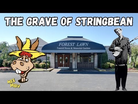 Visiting the grave of Hee Haw star Stringbean