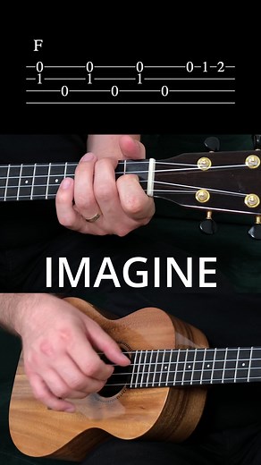 Imagine Ukulele Cover #imagine #ukulele #johnlennon #ukuleletabs #fyp