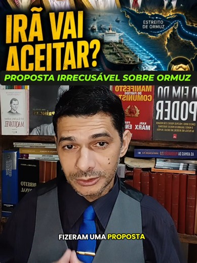 🚨 IRÃ VAI ACEITAR? O plano de Omã pode mudar tudo! #Irã #Doha #Ormuz #Globalnews ⚠️ Conteúdo de análise e opinião. As interpretações apresentadas refletem a opinião do autor. Consulte diferentes fontes e forme sua própria conclusão.