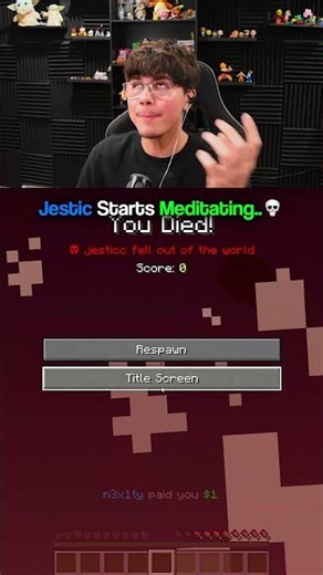 bro started meditating..