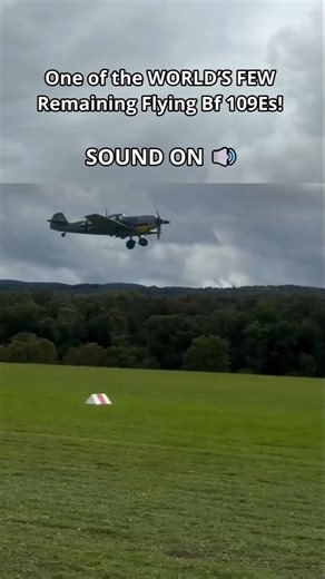 Rare Flying Bf 109E – SOUND ON! 🔊