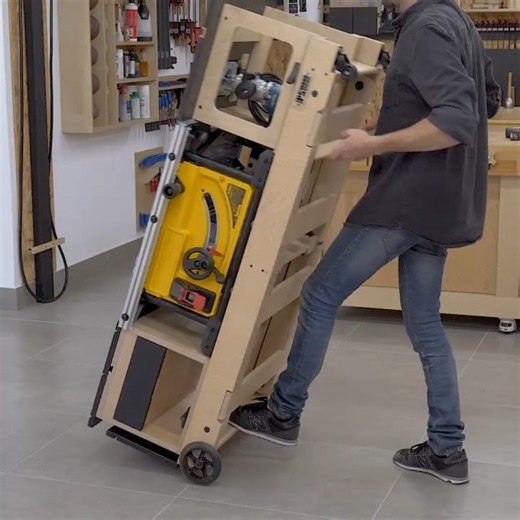 How to disassemble the Folding Workstation #tablesaw #woodworking