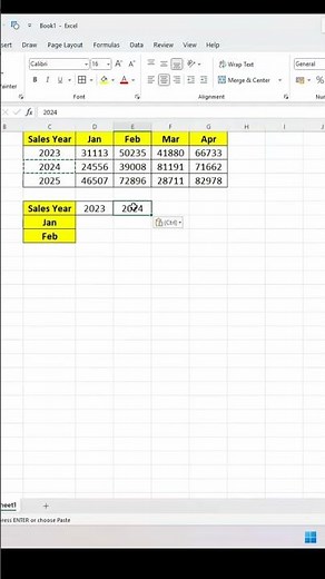 Excel Series - Tips and tricks for beginners #spreadsheetmagic #excelformula #excel #viral