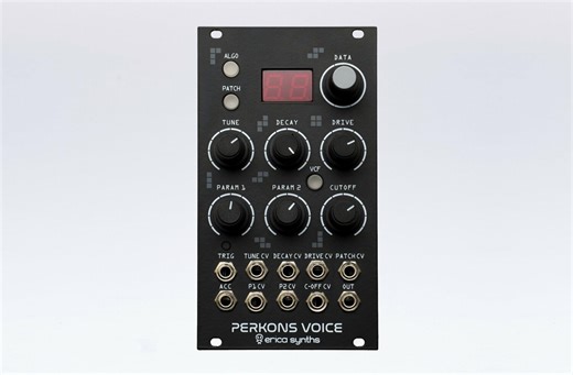 Erica Synths Perkons Voice Module Now Available To Order
