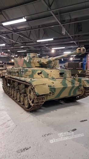 Take a look inside our Panzer IV, the armoured workhorse of the German Army of World War 2. For more: https://tankmuseum.org/tank-nuts/tank-collection/panzer-iv | The Tank Museum