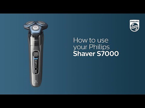 How to use Philips shaver S7000