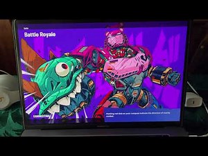 MacBook Pro 16' Gaming Review - Fortnite 1st gameplay