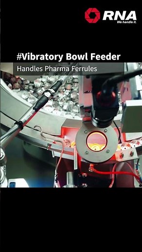 MK360™ Glass Disc Vision System to Handle Pharma Ferrules | RNA Automation #qualitycontrol