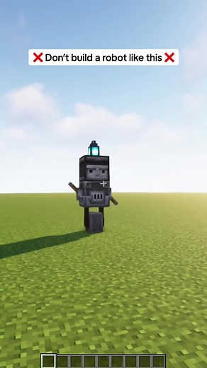 Working Robot Mech in Minecraft Redstone Builds