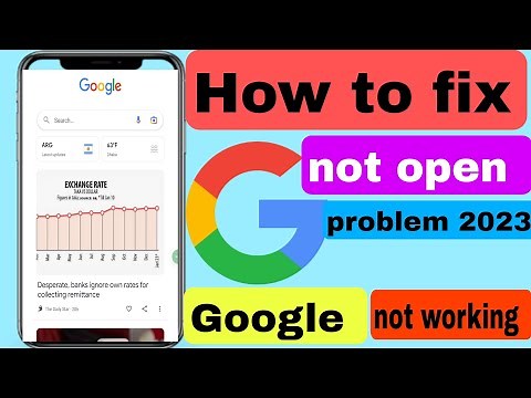 Fix google not open problem 2023 | google not working | why google not opening problem solved