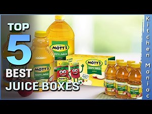 Top 5 Best Juice Boxes Review in 2025 | for Kids and Adults