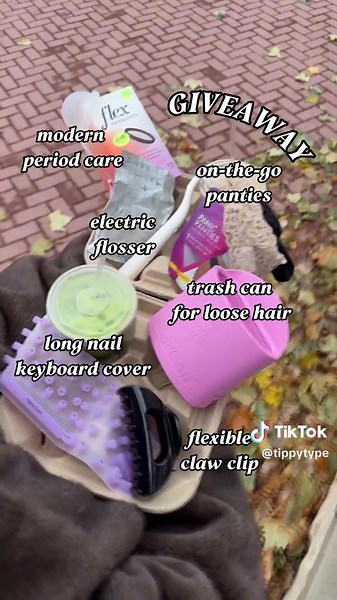 the girls who get it giveaway is here!!! six female-founded brands, one amazing giveaway! this one is for the unstoppable problem-solvers who work smarter, not harder - made by girls who get it. ends 12/12 at midnight - good luck, baddies 🤞 WHAT YOU'LL WIN: @Flex ✨ 1 box of Flex Discs (12ct) ✨ 1 Flex Reusable Disc ✨ 1 Flex Foaming Cleanser ✨ 1 PMS Eraser supplements @Hair Can ✨ two haircans @cozy clip ® ✨ two cozy clips @Panic Panties ✨ three pairs of panties @Flaus ⚡️ Electric Flosser 🦷 ✨ fla