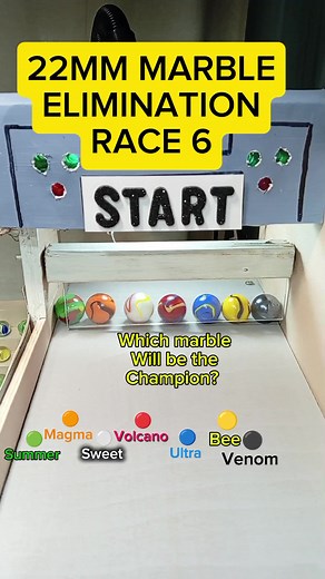 Exciting Marble Elimination Race Challenge