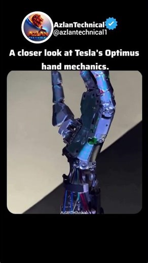 Inside the Tesla Bot’s Advanced Robotic Hand Technology 🤖 #ai #science #engineering #tesla