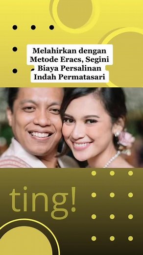 Biaya Persalinan Indah Permatasari dengan Metode Eracs