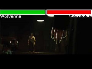 Wolverine Vs Sabretooth With HealthBars HD (X-Men Origins:Wolverine) By Antoonos s