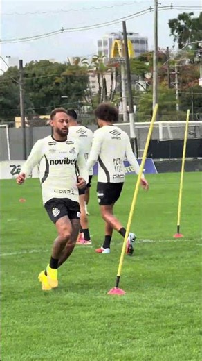 GOLAÇO DE NEYMAR + TREINO DO PEIXÃO! ⚡