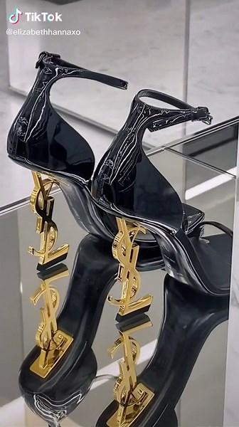 Unmatched Beauty: Walking in YSL Heels