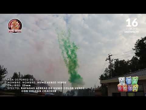 HUMO AÉREO AMARILLO / 16 SHOTS 🌈