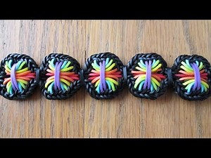 Rainbow Loom- Technicolor Bracelet (Original Design)