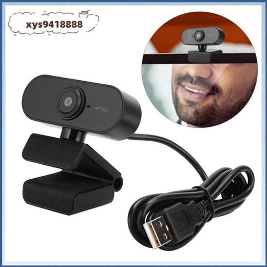 XYS9418888 Built-in Microphone Computer Camera 360° Rotation 1080P Resolution Web Camera NoDrive Plug and Play HD Webcam Video Calling | Lazada PH