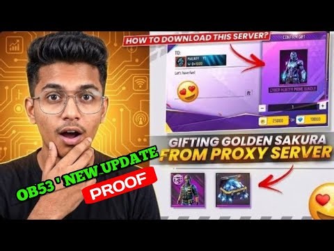 OB53 new update proxy server download kre | how to download proxy server OB53 update ✅ 100% working 