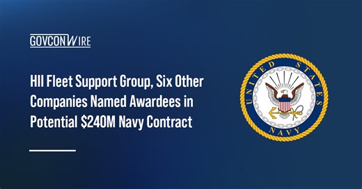 Navy Awards Spots in Potential $240M Contract