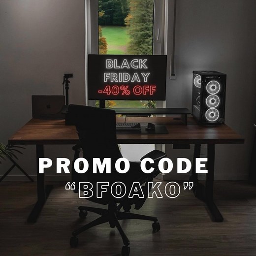 39K views | Last year, every single OAKO desk sold out before Black Friday even ended. This time, we start early. Handcrafted solid oak desks — made one at a time in our family workshop. 40 % OFF for early buyers only. Use code "BFOAKO" at the checkout!  Delivered before Christmas. | OAKO Denmark | Facebook