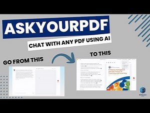 AskYourPDF Walkthrough: Chat with Any PDF Using AI (Instant Answers!)