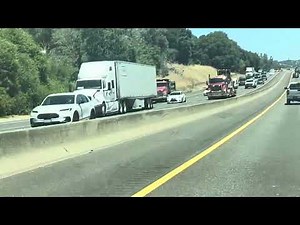 CAL Fire 2341 Dozer Truck Responding To A Grass Fire In Lincoln CA While I was heading to my friends