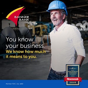 134K views · 44 reactions | Experience award-winning financial services from an SBA Preferred Lender. Banner Bank. Est. 1890. Member FDIC. | Banner Bank | Facebook