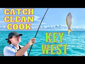 KEY WEST FISHING - Catch Clean Cook 🎣🐟 Florida Keys Vacation