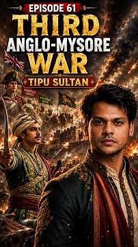 EPISODE 61 | Tipu Sultan & The Third Anglo-Mysore War | The Tiger of Mysore #indianhistory #history