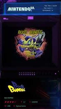 🎮 Buck Bumble (1998) – Nintendo 64 #Nintendo64 #BuckBumble #Retro #Shooter #90s