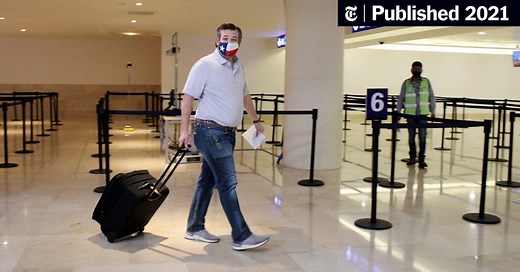 Ted Cruz’s Cancún Trip: Family Texts Detail His Political Blunder
